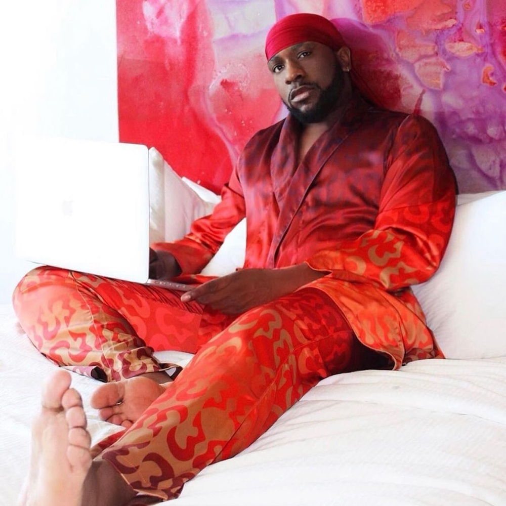 BA3 Artwesr by Brandon Alonso Firemono Robe + Pant Set